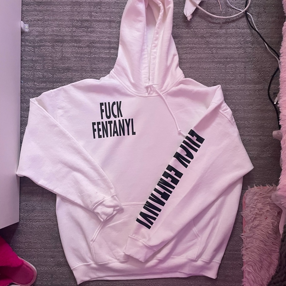 White Graphic men’s/womens Hoodie